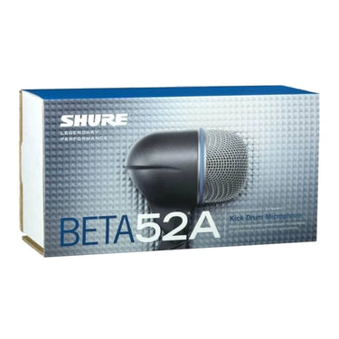 MICROFONO SHURE P/BOMBO Y BAJAS FREC. DINAMICO SUPERCARD., BETA-52A